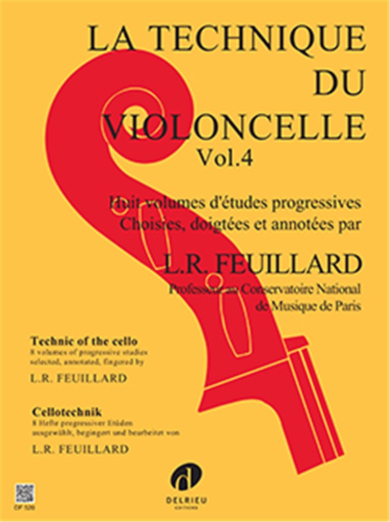 Technique Du Violoncelle Vol 4