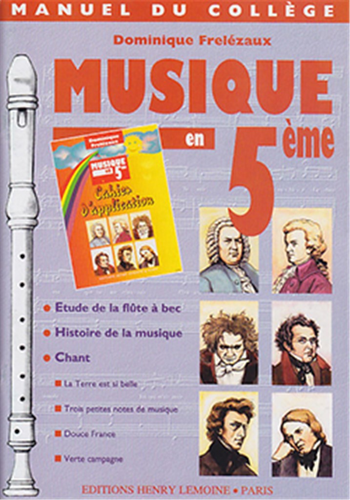 Musique en 5ème - collège et appl.