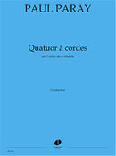 Quatuor à cordes (Score & Parts)