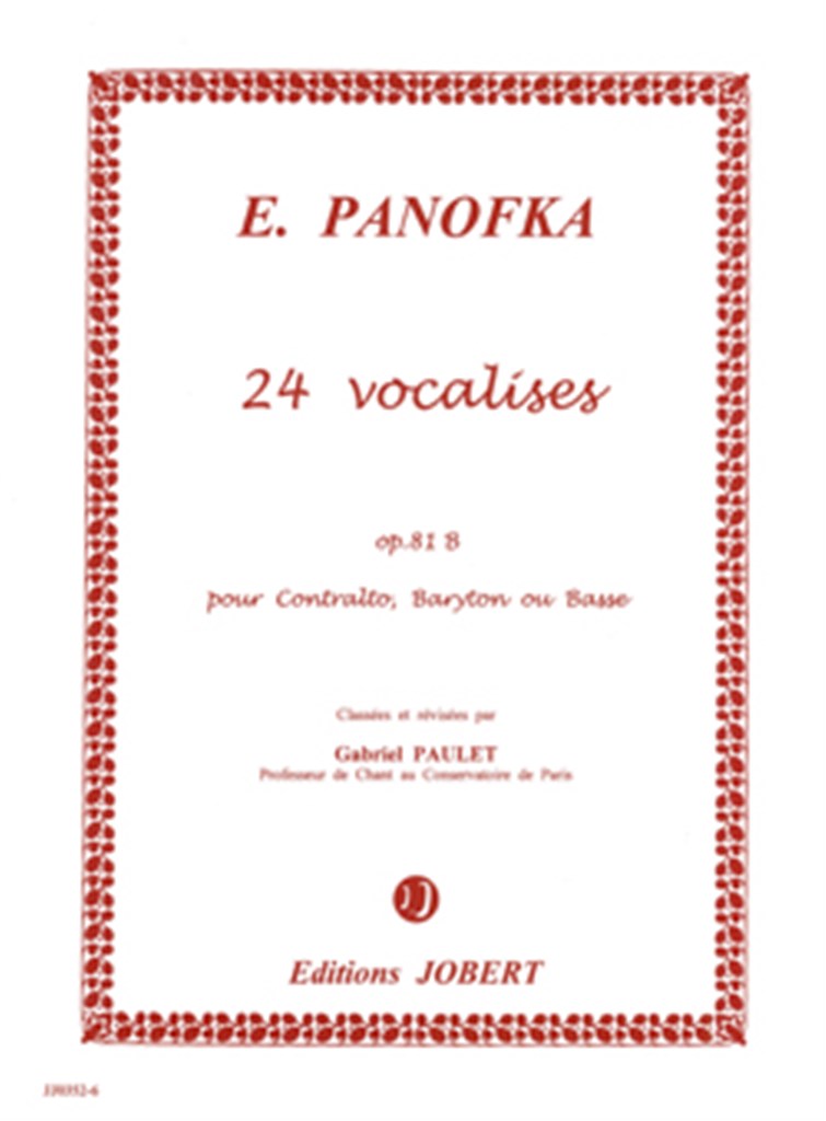 24 Vocalises, Vol. 2 Op.81B