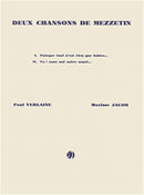 Deux Chansons de Mezzetin