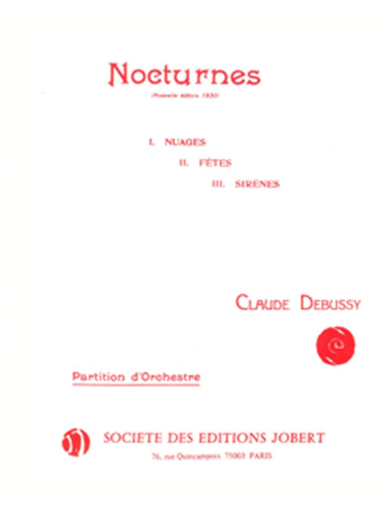 Trois Nocturnes (SA and Orchestra)