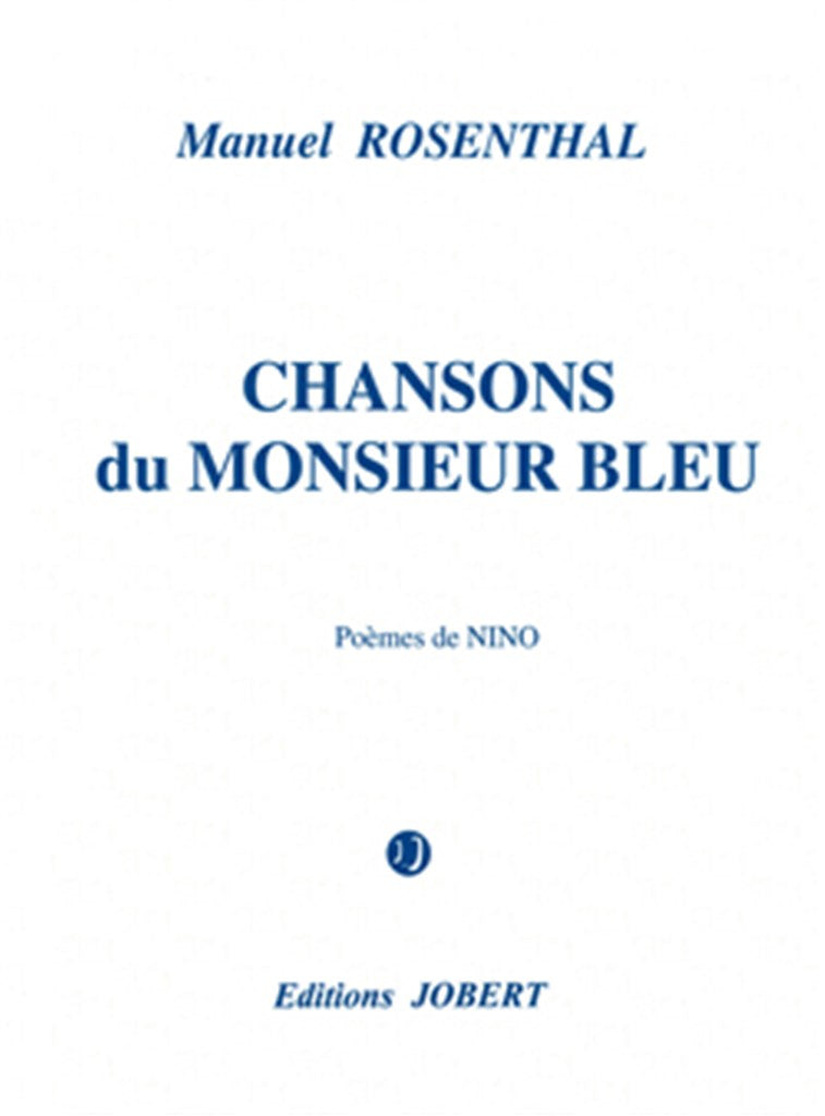 Chansons du Monsieur Bleu (Mezzo and Piano)