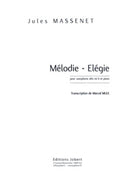 Mélodie Elégie (Alto Saxophone and Piano)