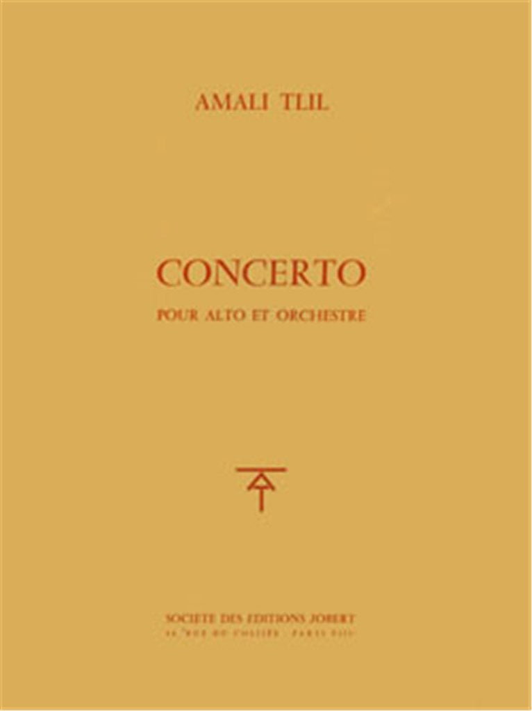 Concerto pour alto (Viola and Orchestra)