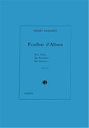 Trois Feuillets d'album