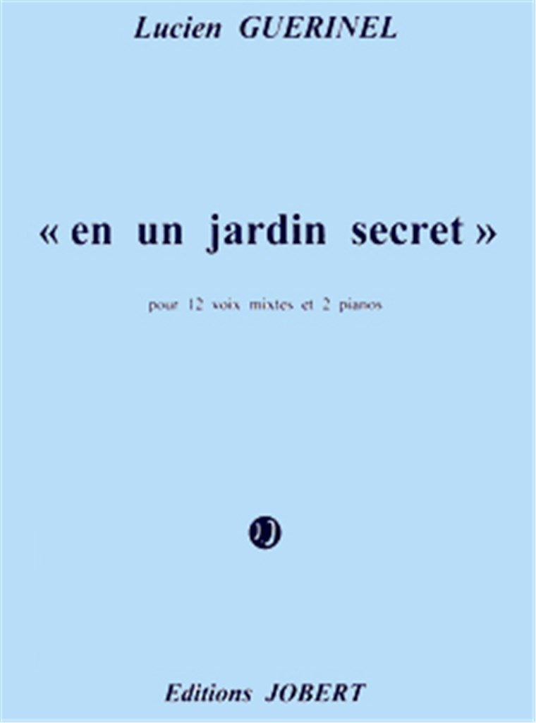 En un jardin secret (12 Voices and 2 Pianos)