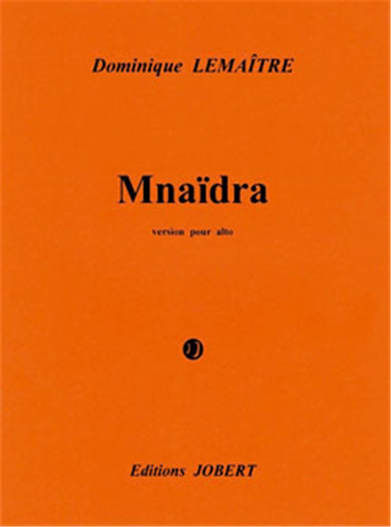 Mnaïdra, version pour alto
