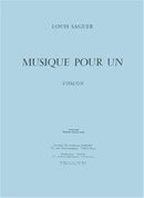 Musique pour un violon