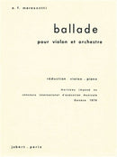 Ballade (Violin and Piano)