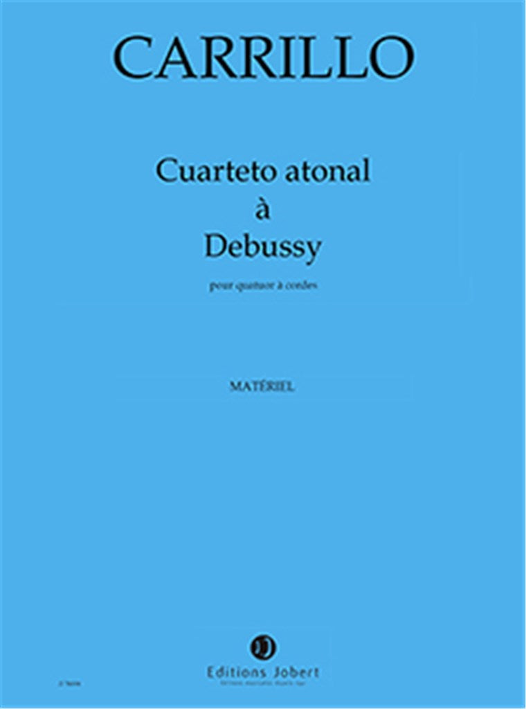 Cuarteto atonal a Debussy (Score & Parts)