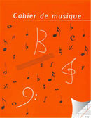 Cahier de Musique 12 portées-page d'ècriture Seyes