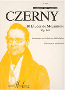 30 Etudes de mécanisme Op.849