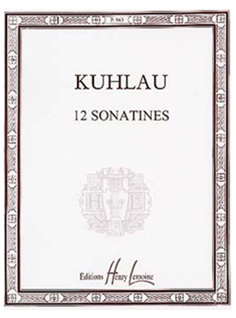 Douze Sonatines Op.20-55-59