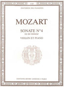 Sonate n°4 en mi min.