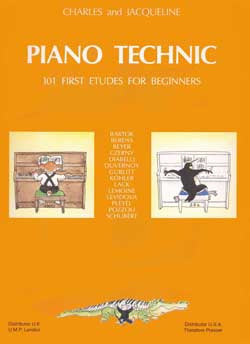 Piano technic - 101 Studies for beginners