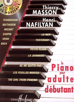 Piano pour adulte débutant avec 2 CD