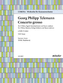 Concerto grosso e-Moll TWV 52:e2 (score)