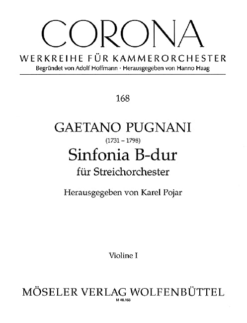 Sinfonia B-Dur (set of string parts)