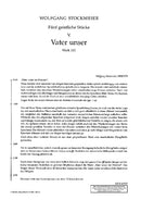 Fünf Geistliche Stücke Wk 101