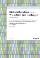 Wie soll ich dich empfangen (choral score)