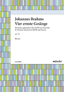 Vier ernste Gesänge op. 121