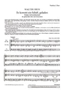 Es kommt ein Schiff, geladen (choral score)