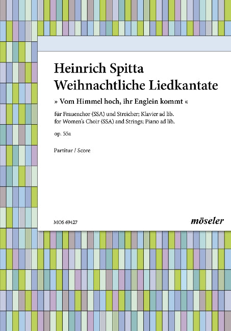 Weihnachtliche Liedkantate op. 55a (score)