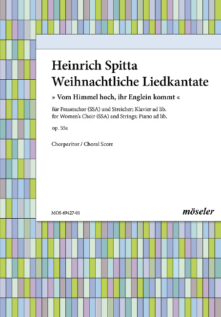 Weihnachtliche Liedkantate op. 55a (choral score)