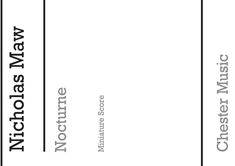 Nocturne (Miniature Score)
