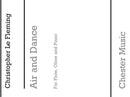 Air And Dance for Flt Or Oboe and Piano