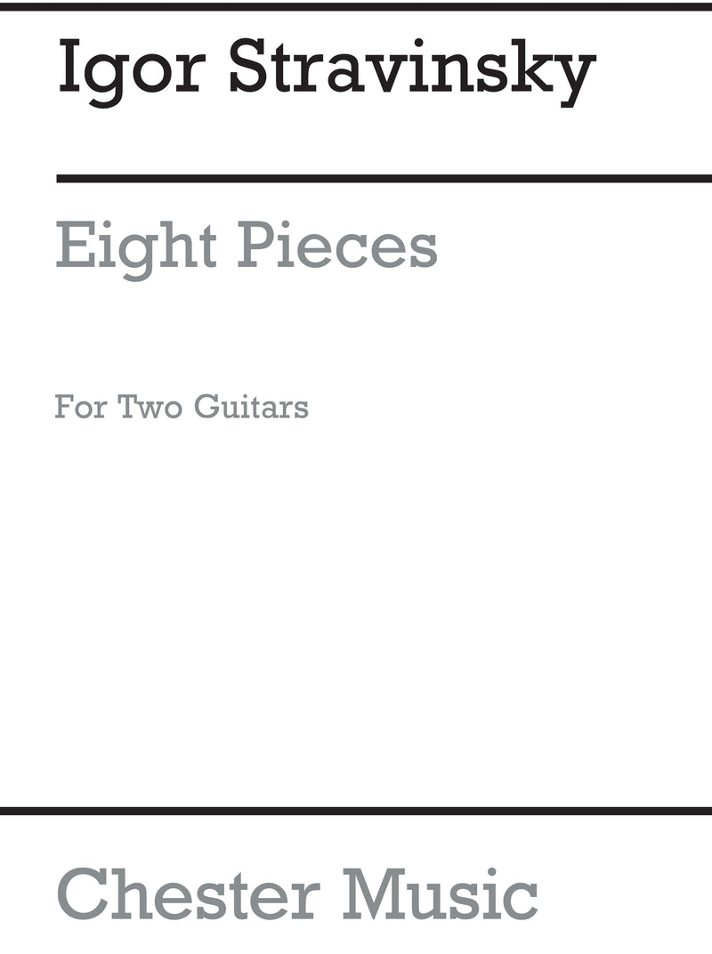 Eight Pieces For 2 Guitars