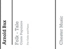 A Folk-Tale (Conte Populaire) for Cello And Piano