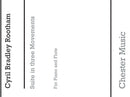 Rootham Suite In Three Movements Flute/Piano
