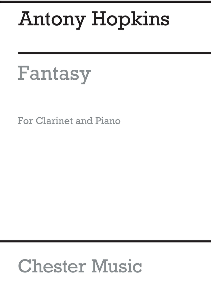 Fantasy (Clarinet And Piano)