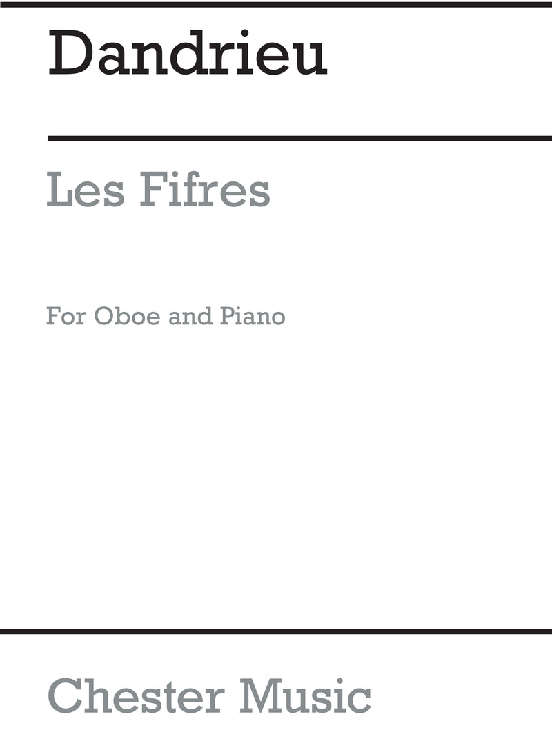 Les Fifres Oboe/Piano