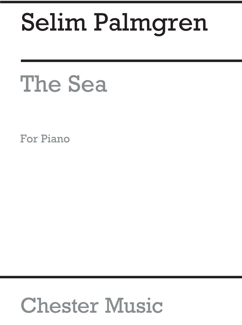 The Sea Prelude for Piano