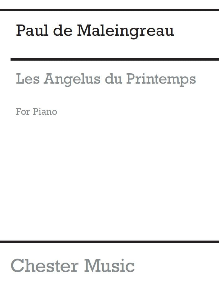 Les Angelus Du Printemps Op.17