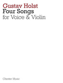 4 Songs For Voice And Violin Op.35