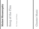 Song Of The Flea (Baritone Voice and Piano)