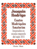 Cuatro Madrigales Amatorios (High Voice and Piano)