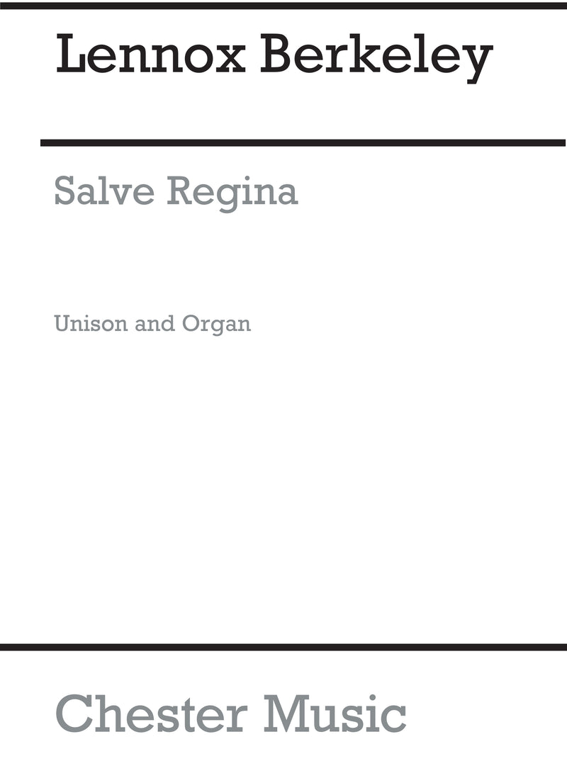 Salve Regina Op.48 No.1