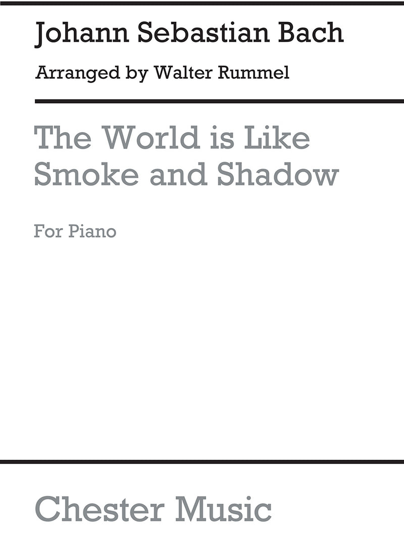 World Is Smoke (Piano)