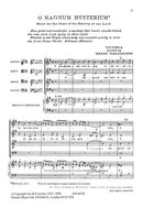 O Magnum Mysterium