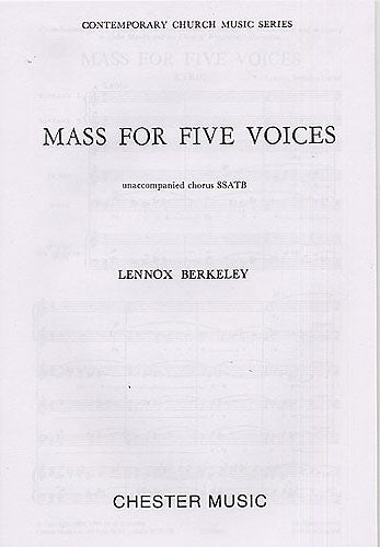 Mass For Five Voices Op.64