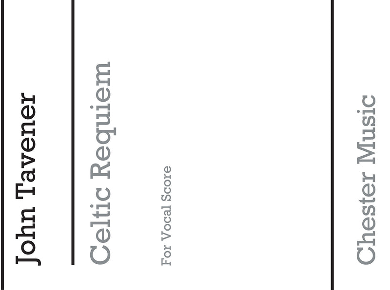 Celtic Requiem (Choral Score)