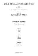 Four Russian Peasant Songs (Upper or Lower Voices)
