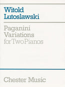 Paganini Variations For Two Pianos