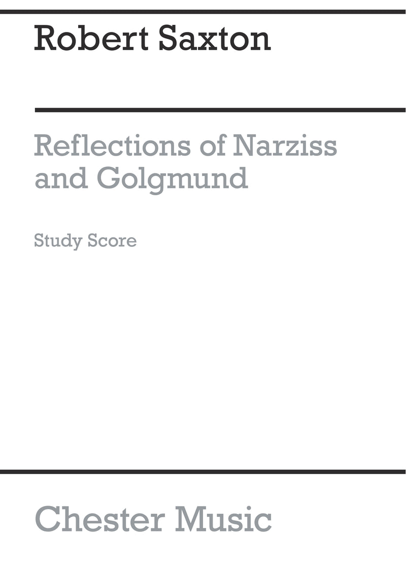 Reflections Of Narziss And Goldmund