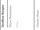 Three Nocturnes For Harp